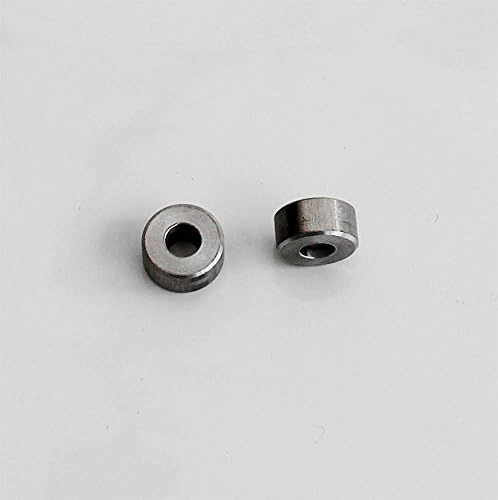 Pack of 5 Spacer Sleeve for M4 Blank Aluminium ad10xid4,2xl5 mm (E702421) Moebus Steel Design