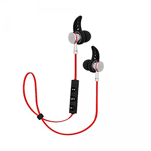 Blow Sport-Fit - Auriculares (Inalámbrico, Dentro de oído, Binaural, Intraaural, Negro, Rojo)