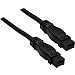 Produktbild InLine 39902 FireWire Kabel (IEEE1394, 9-polig Stecker-auf-Stecker, 1,8 m) schwarz