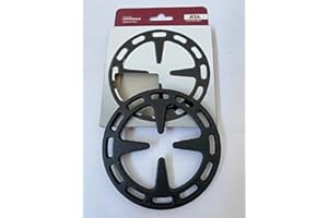 HOMELY R RIDUTTORE IN GHISA SMALTATA OPACA RESISTENTE ALTE TEMPERATURE UNIVERSALE PER TUTTI MODELLI DI GRIGLIE PIANI COTTURA E CUCINE A GAS AR 250