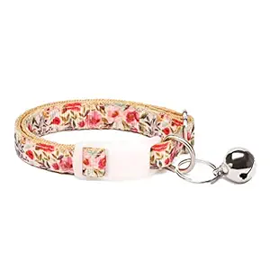 waaag Pet Supplies, (Floral Collection) Cat Collar, Dog Collar, Cat Leash, Dog Leash, Small Dog Collar, Medium Dog Collar, Large Dog Collar (Summer Blooms Collar, XXS)