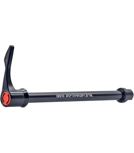 MEIJUN Fahrrad Steckachsenspieße – Schnellspanner Für 100 Mm Gabel, Aluminium, Schwarz