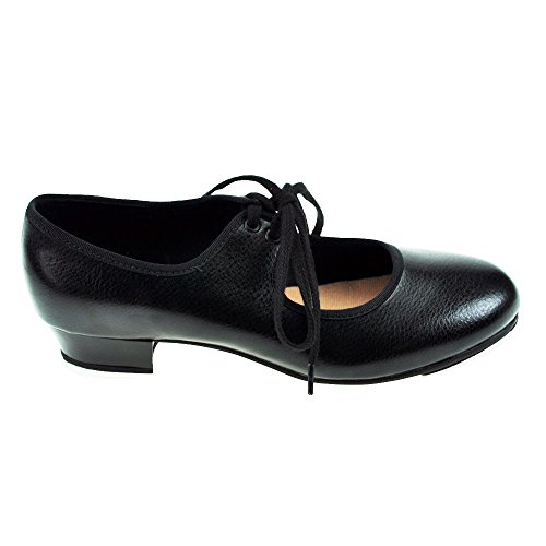 Bloch S0330 Timestep Negro tacón bajo PU Zapato del golpecito 5 L