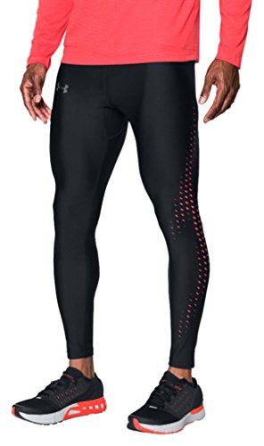 Under Armour Accelebolt Tight Pantalón, Hombre, Negro, L