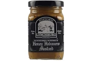 HISTORIC LYNCHBURG Moutarde au Jack Daniel's Miel Habanero