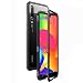 Produktbild Huawei P20 Lite Hülle Magnet 9H Tempered Glass Backcover für Huawei P20 Lite, Coollee Handyhülle Kreativ 360 Grad Magnetic Metall Frame Bumper Eingebaute Magnetische Adsorption Transparent Gehärtetem Glas Back Cover Klapphülle Metallrahmen Magnetverschluss Handytasche Ultra Dünne Slim Phone Case Etui Stoßabsorbierend Shockproof Schutzhülle Huawei P20 Lite (Klar Schwarz)