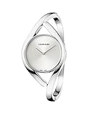 Calvin Klein Damen Analog Quarz Uhr mit Edelstahl Armband K8U2M116