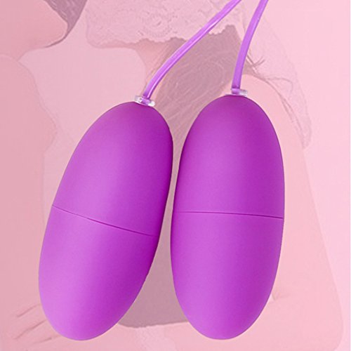 Babysbreath Frauen Sex Toys USB Frequency Frosted Double Vibration Jump Love Eggs Spielzeug lila - 3