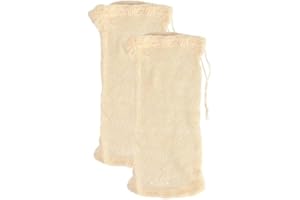 BRICOMIRAS Malla coccion, bolsa de cocina para coccion, malla para legumbres y otras ortalizas, malla garbanzos para olla, malla para cocer garbanzos, bolsas de tela para coccion de 1 o 2kg a elegir (2kg 2und)