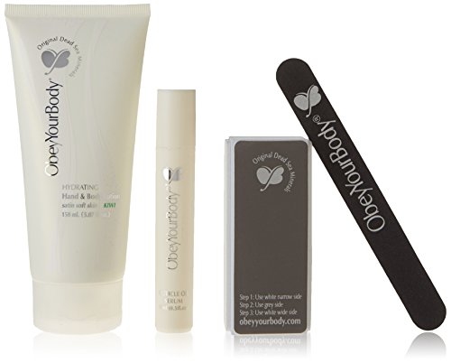 Obey Your Body Original Dead Sea Hand Perfection Nail Care Kit Kiwi Fragrance