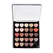 Produktbild Providethebest POPFEEL 25 Farben Lidschatten-Herz-geformte Augen Taint Tint Palette Matte Augen Make-up Kosmetik-Puder Set EP25-1#