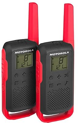 motorola Talk About T6 Talkie-walkie PMR (PMR446, 16 canaux et 121 Codes, portée 8 km)