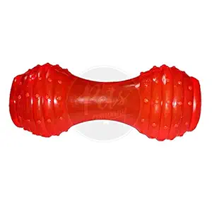 The Pets Company Rubber Large Chew Bone, Treat Dispenser Interactive Dog Toy for Adult Dogs, 8 Inch