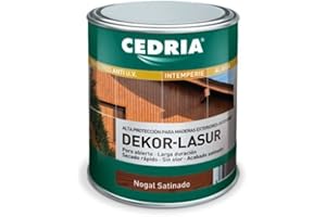 CEDRIA DEKOR LASUR NOGAL 750 ML