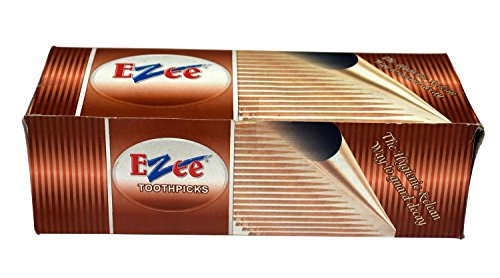 Ezee Wooden Toothpicks - 10500 Sticks RS.535.45 (50.00% Off) - Amazon