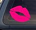 Produktbild EFORCAR 10pcs rosa Lippen Vinylabziehbild-Aufkleber-Auto-Fenster-Wand-Auto Kuss