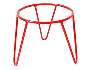 RISE Round Iron Matka/Planter Pot Stand for Home D