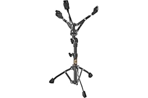 Sonic Energy Handpan Ständer Klein – Zubehör für Handpans und Steel Tongue Drums – Höhenverstellbar bis 27" / 70 cm – Pulverbeschichteter Stahl, schwarz (HPS-S)