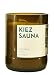 Produktbild UpCandle aus Berlin - Duftkerze aus Rapswachs und natürlichen ätherischen Ölen in Recycling-Glas - Kiez Sauna (150 ml)