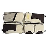 Wickeltasche Pflegetasche Kinderwagen Muttertasche Babytasche Multifunktionale große Kapazität Tasche Mama Paket tragbare Falten Krippe - 4