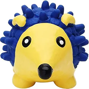 Petlicious & More Rubber Pet Dog Squeaky Hedgehog Chew Toy (Large)