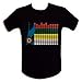 Produktbild T-Shirt Equalizer Gitarrist helle LED-Wall Größe L