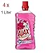 Produktbild AJAX Allesreiniger"Tulpe & Litschi (Tulip & Lychee)" - 4er Pack (4 x 1000 ml)