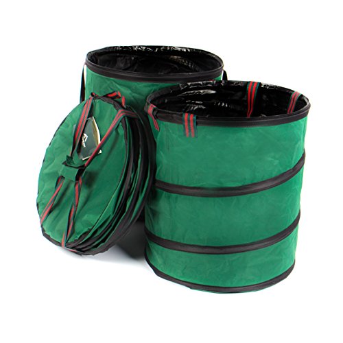 Fundwerk Pop-up Garten-Abfallsack 85 L im 3er Set | Die Gartenabfallsäcke sind bestens geeignet als Laubsack und für Grünschnitt - 5