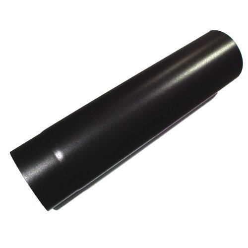 5 X 500mm Black Flue Pipe Vitreous Enamel by Ten