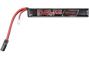 F U E L Batteria Fucile Softair LI-PO 11.1V X 1450MAH 30C Stick Tubo CALCIOFUEL FL-11.1X1450