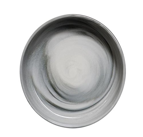 YUWANW Nordic Style Marble Ceramic Plate/Size/Fruit Salad Bowl,Big Round Dish 16Cm