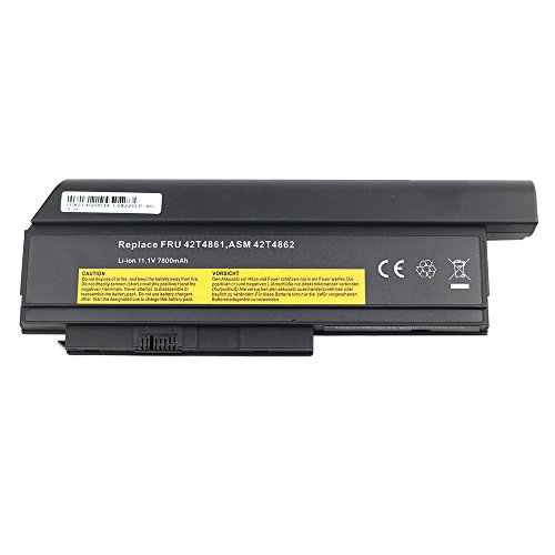 7800mAh 9 cells 11.1V Laptop Battery for LENOVO 0A36282 0A36283 42T4861 42T4865 42T4873 42T4875 42T4899 42T4901 42T4940 42T4942 ASM 42T4862 FRU 42T4861