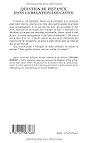 Image de Question de distance dans la relation éducative