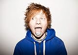 ed sheeran perfect poster herz  PostersNPrints ED Sheeran Singer 02 260 gsm Photo Poster A4