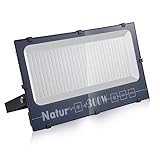 flutlichtstrahler 2000w ★【30000 Lumen ultrahohe Helligkeit】: Die Verwendung hochwertiger LED-Chips hat drei Vorteile: hohe Helligkeit, hohe Lichtausbeute und lange Lebensdauer. Die Helligkeit ist um ein Vielfaches höher als bei herkömmlichen Glühlampen, sie kann jedoch bis zu 80% Strom sparen. Der Startwinkel beträgt 120 Grad und der Beleuchtungsabstand ist größer.