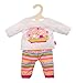 Produktbild Heless 1465 Traumhafter Puppen-Pyjama Glücksschäfchen, Große 28-35cm
