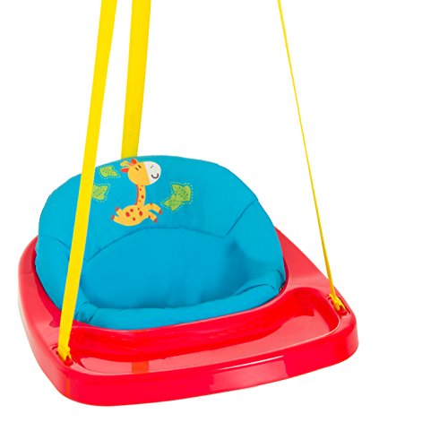 Hauck 64506 Jump Jungle Fun Türhopser blau, rot, gelbes Aufhängeband - 5