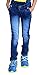 Jubination Kids Plain Monkey Wash Blue Denim Jeans for boys/ girls(Size:20,22,24,26,28,30) RS.399.00