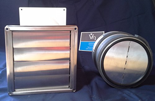 détail Timloc Hotte en acier inoxydable 150 mm Blower Door Test certificat vnesm150wsqle