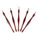 Fashion gallery 5psc Dead Skin Fork Trimmer Peeling Knife Cuticle Remover Nail Art Tool Women Manicure Nail Tool makeup tool Free shipping