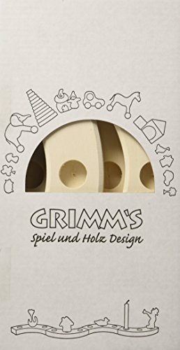 Grimms Spiel Und Holz Design Grimm’s Geburtstagsring 12 Jahre, weiss - 2