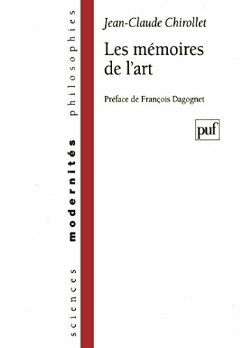 couverture de : Les m&eacute;moires de l'art