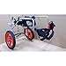 Produktbild Einstellbarer Haustier Rollstuhl Dog Wagen Haustier Kinderwagen, verstellbarer großer Hilfs Rollstuhl Hund Tier Hinterbein Rehabilitation neu zu Fuß, 22 kg (48 lbs) - 45 kg (99 lbs) oder mehr große Hi
