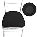 Produktbild Stuhl Sitzbezug, Küche Esszimmerstuhl Sitzbezug Schonbezug Stretch Schutzhülle elastisch abnehmbar waschbar für runde und quadratische Stuhl, 4er Set