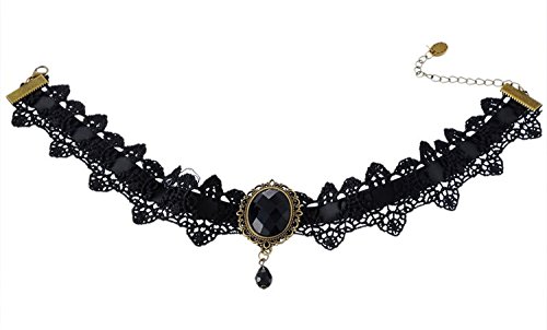 Diseño vintage MJARTORIA collar colgante collar gargantilla de punta 