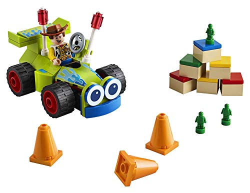 LEGO Juniors 4+ Toy Story 4 Woody e RC, Set di Costruzioni con Minifigure, 10766 3 lego Lego-Juniors-Woody-e-RC-Gioco-per-Bambini-Multicolore-191-x-141x-46-mm-10766