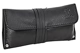 Tabaktasche Leder Schwarz Gusti Leder "Stefan"