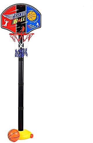 Adjustable Basketball Stand Super Sport Set Kid Toy with Inflator