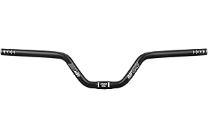 PLATT Guidon de vélo 25.4mm- Aluminium Alliage Relevé Guidon Cintre VTT et Véhicules de montagne de 620mm (élévation de 120mm)