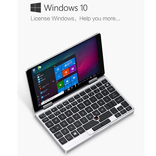 Preisvergleich Produktbild Wokee Mini Laptop 360 ° rotierenden Tastatur Tablet(10,7 Zoll) Notebook (Intel Cherry Trail x5-Z8350, Quad-Core1,92 GHz, 8 GB + 128G, 8 GB ROM,8 GB DDR3, 1920 * 1200,Windows 10 zu Hause WLAN,HDMI